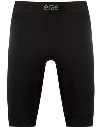 Amir Slama Elasticated Slim-fit Shorts - Black
