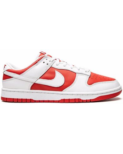 Nike Dunk Low "university Red 2021" Sneakers - White