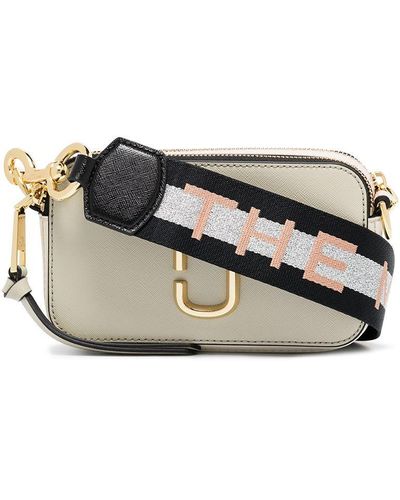Marc Jacobs Snapshot Leather Cross-body Bag - Natural
