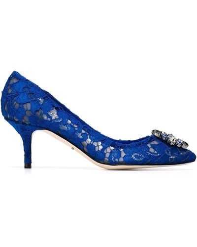 Dolce & Gabbana 'Bellucci' Pumps - Blau