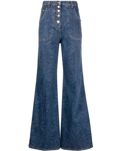 Etro Flared Jeans - Blauw