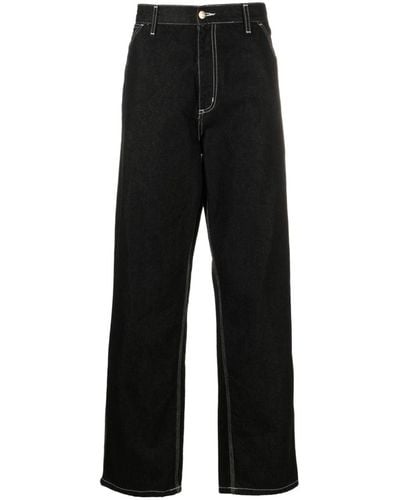 Carhartt Mid-rise Relaxed-fit Jeans - Black