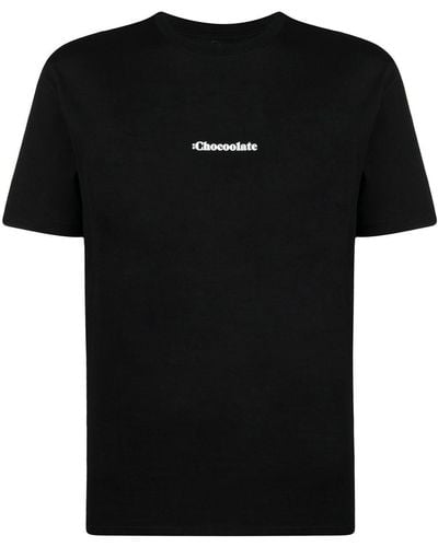 Chocoolate Logo-print T-shirt - ブラック