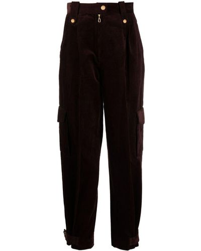 Sandro Pantalones cargo - Negro