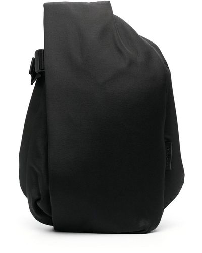 Côte&Ciel Oversized-panel Detail Backpack - Black