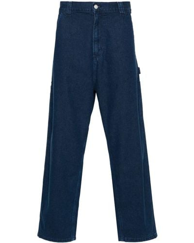 Carhartt Og Single Knee Pant Cotton Jeans - Blue