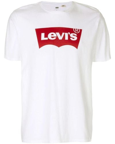 Levi's Logo Print T-shirt - White