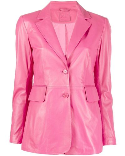 DESA NINETEENSEVENTYTWO Single-breasted Fitted Blazer - Pink