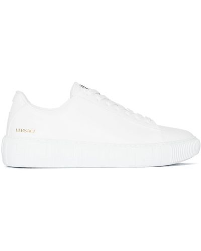 Versace Greca Low-top Sneakers - Wit