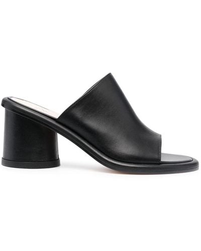 Agl Attilio Giusti Leombruni Mules en cuir - Noir