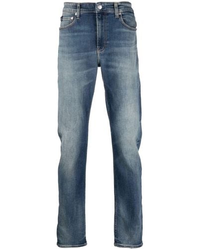 Calvin Klein Straight Jeans - Blauw