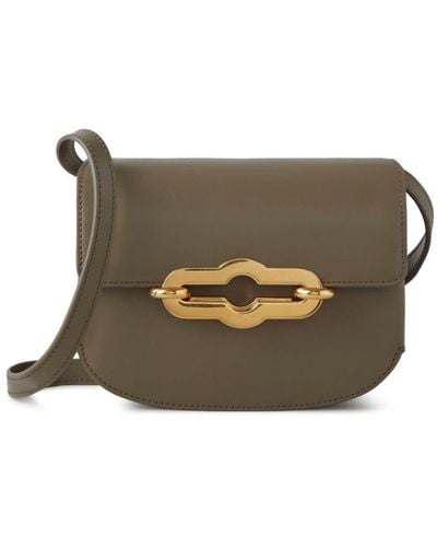 Mulberry Small Pimlico Leather Satchel - Gray