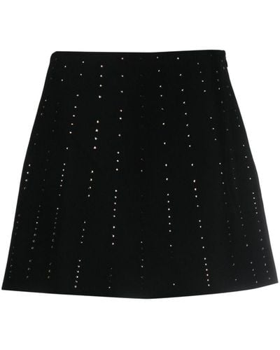 Viktor & Rolf Lucy Star crystal-embellished skirt - Nero