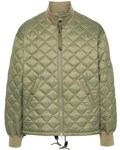 Barbour Flyer Field Quilted Jacket - Green