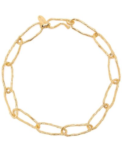 Forte Forte Forte_forte Sculpture Necklace 18k Gold Plated - Metallic