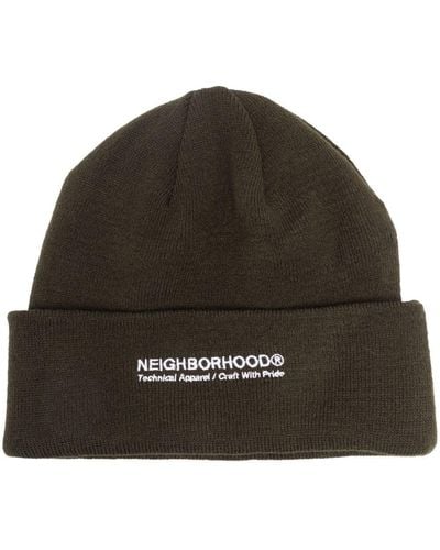 Neighborhood Logo-embroidered Beanie - Green