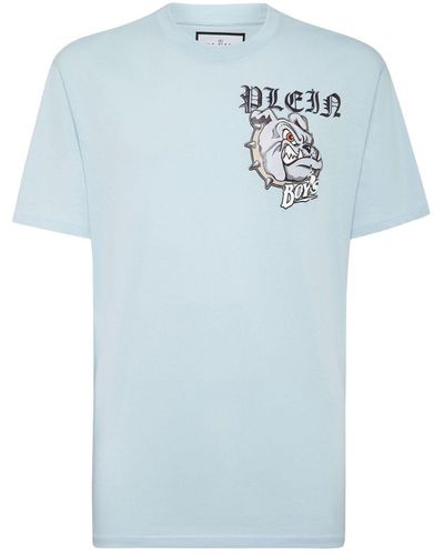 Philipp Plein Bulldogs T-Shirt - Blau