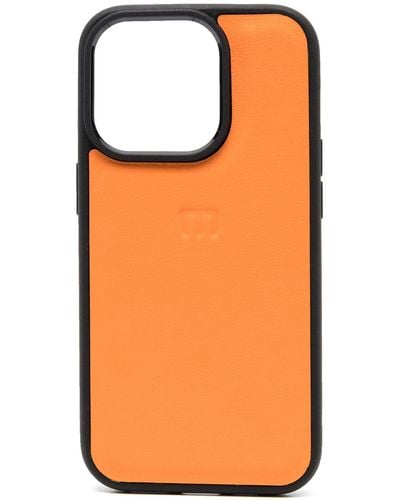 Manokhi Coque d'iPhone 14 Pro - Orange