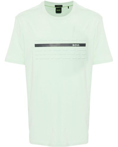 BOSS Logo-print T-shirt - Green
