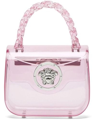 Versace La Medusa Logo-plaque Mini Bag - Pink