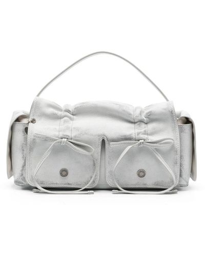 Acne Studios Bolso de hombro Multipocket - Gris