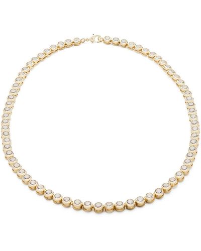 Kenneth Jay Lane Crystal-embellished Polished Necklace - Metallic