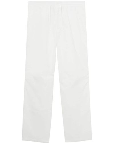 OAMC Straight-leg Cotton Trousers - White