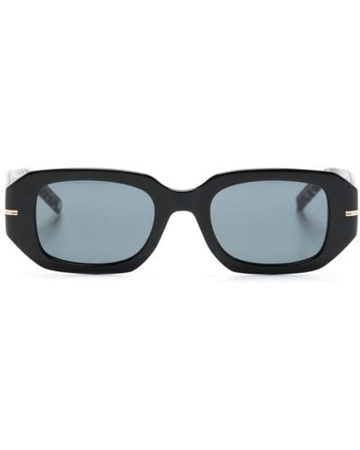 BOSS Gafas de sol con montura rectangular - Negro