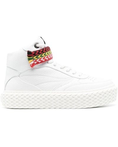 Lanvin High-top Trainers - White