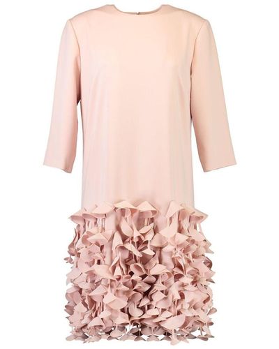 Catherine Regehr Arak Ruffle-detail Minidress - Pink