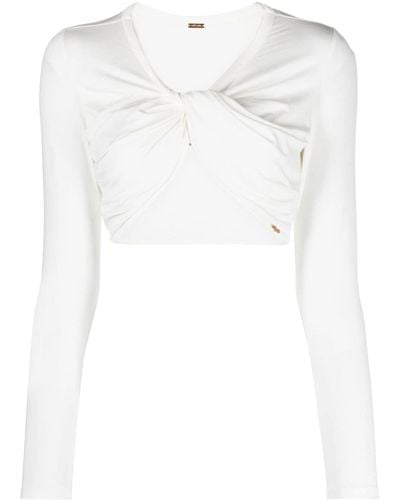 Cult Gaia Cropped Top - Wit