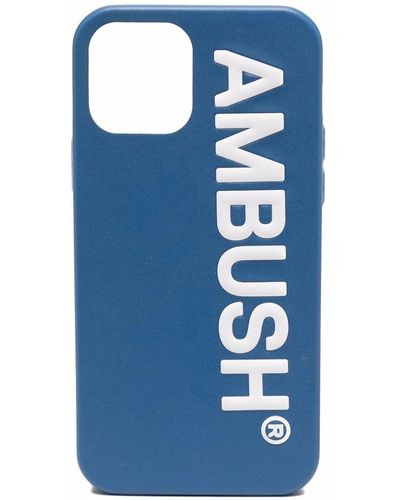 Ambush Iphone 12/iphone 12 Pro Max Hoesje - Blauw