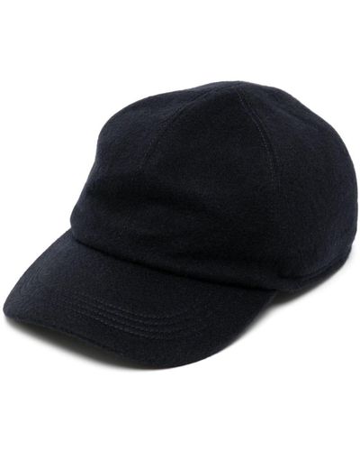 N.Peal Cashmere Cashmere Baseball Cap - Blue