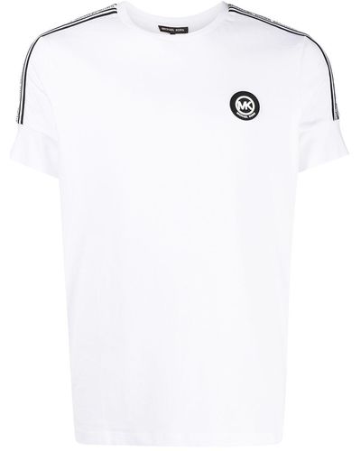 Michael Kors T-shirt à patch logo - Blanc