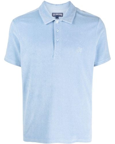Vilebrequin Phoenix Terry Short-sleeved Polo Shirt - Blue