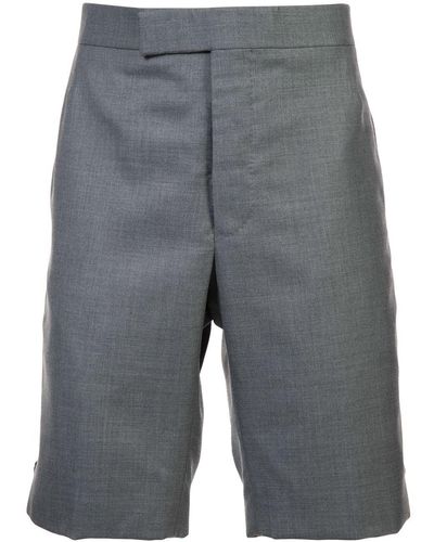 Thom Browne Classic Backstrap Shorts - Grey