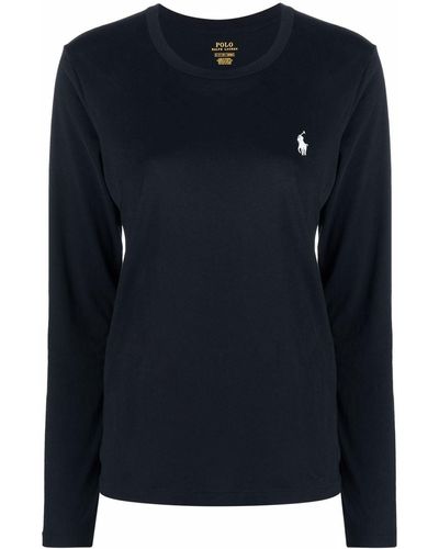 Polo Ralph Lauren Logo-embroidered Knitted Sweater - Black