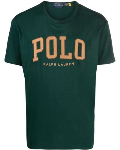 Polo Ralph Lauren T-shirt Met Logoprint - Groen