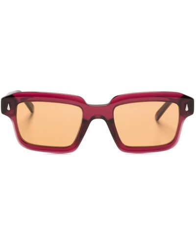 Retrosuperfuture Giardino Rectangle-frame Sunglasses - Pink