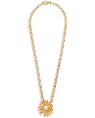 Kenneth Jay Lane Coral-reef Necklace - White
