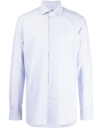 Corneliani Camisa a rayas - Blanco