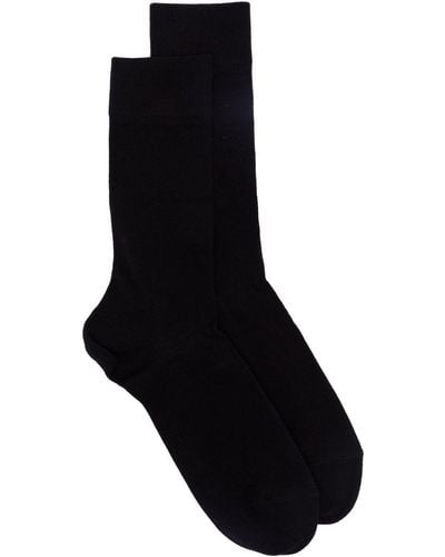 FALKE Fine-knit Ankle Socks - Black