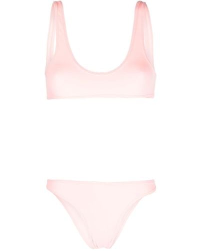 Reina Olga Coolio Scoop-neck Bikini Set - Pink