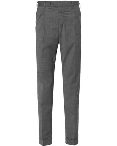 PT Torino Pantalones de vestir ajustados - Gris