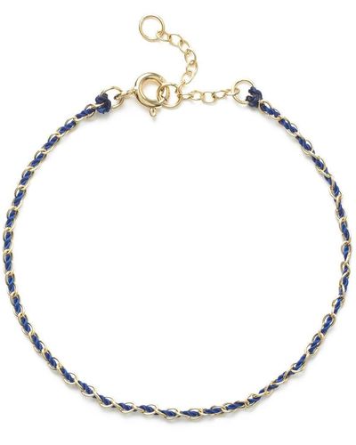 The Alkemistry 18kt Yellow Gold Vianna Chain Thread Bracelet - Metallic