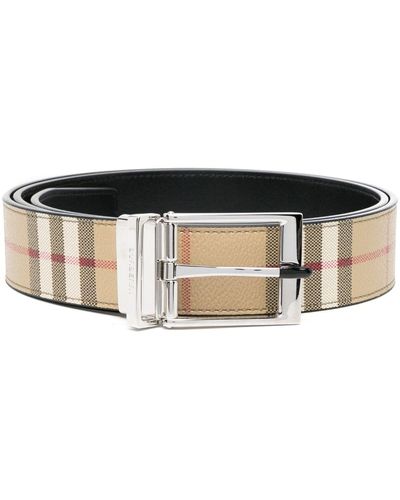 Burberry Riem Met Gegraveerd Logo - Zwart