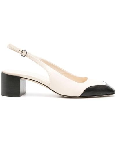 Aeyde Augusta Pumps 45mm - Natur