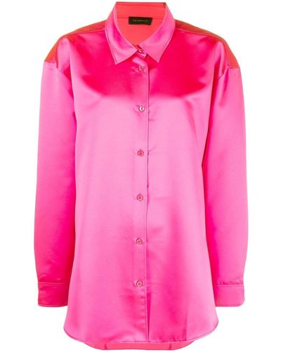 ANDAMANE Klassisches Hemd - Pink