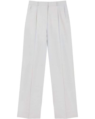 16Arlington Herus Wool Trousers - White