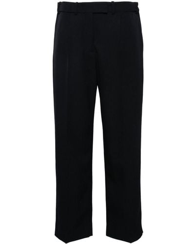The Row Roan straight-leg trousers - Negro
